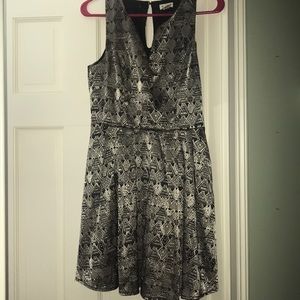 Patterned party dress